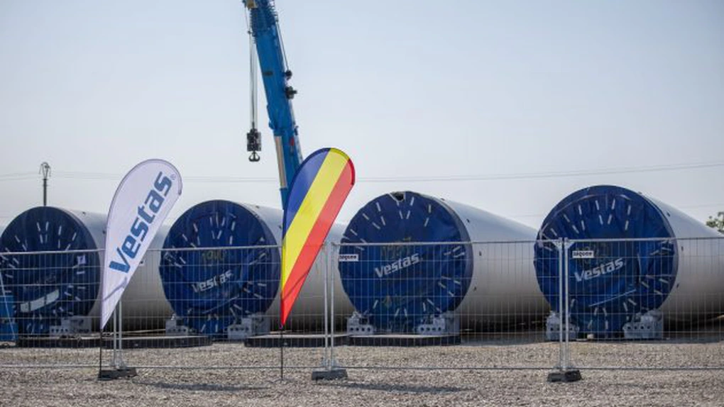 Vestas: “2025 a fost un an de referință pentru energia eoliană în România”. Danezii au avut comenzi de 500 MW din România