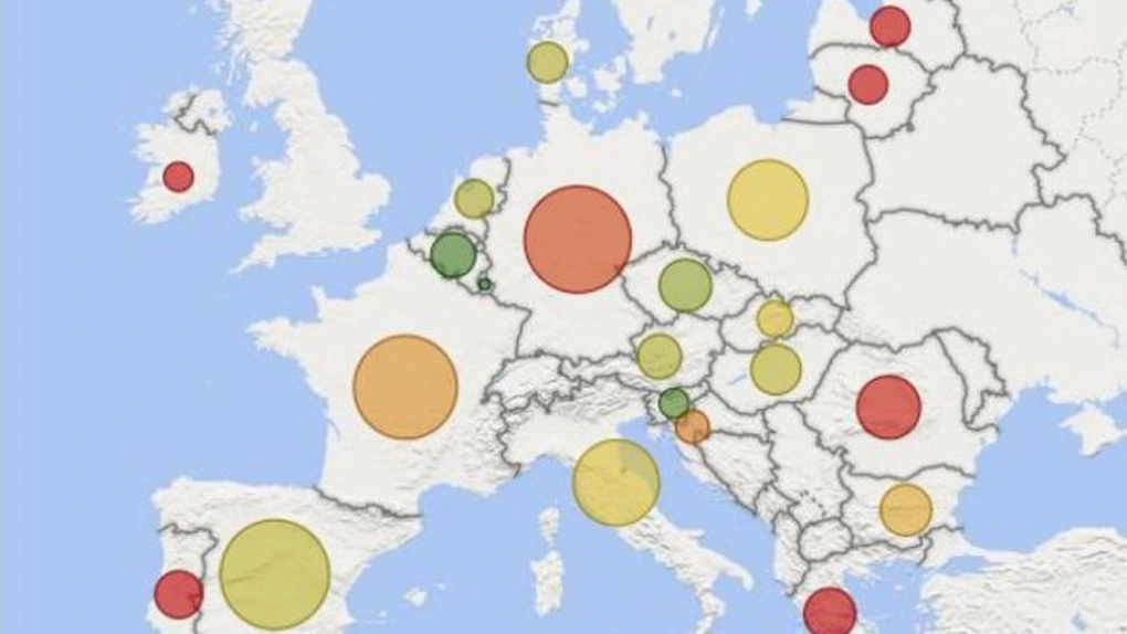 România, în aceeași categorie cu Germania, Polonia și Italia la kilometri de cale ferată cu ETCS