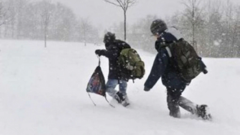 Situaţia din Buzău: Localităţi fără curent electric şi persoane blocate în trafic din cauza zăpezii