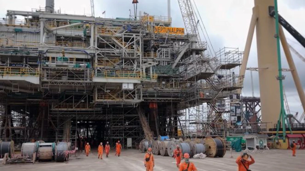 VIDEO Cum progresează Neptun Deep. Platforma de producție, Neptun Alpha, “inima” exploatării de gaze din Marea Neagră, este aproape gata în Indonezia și va pleca în curând spre România