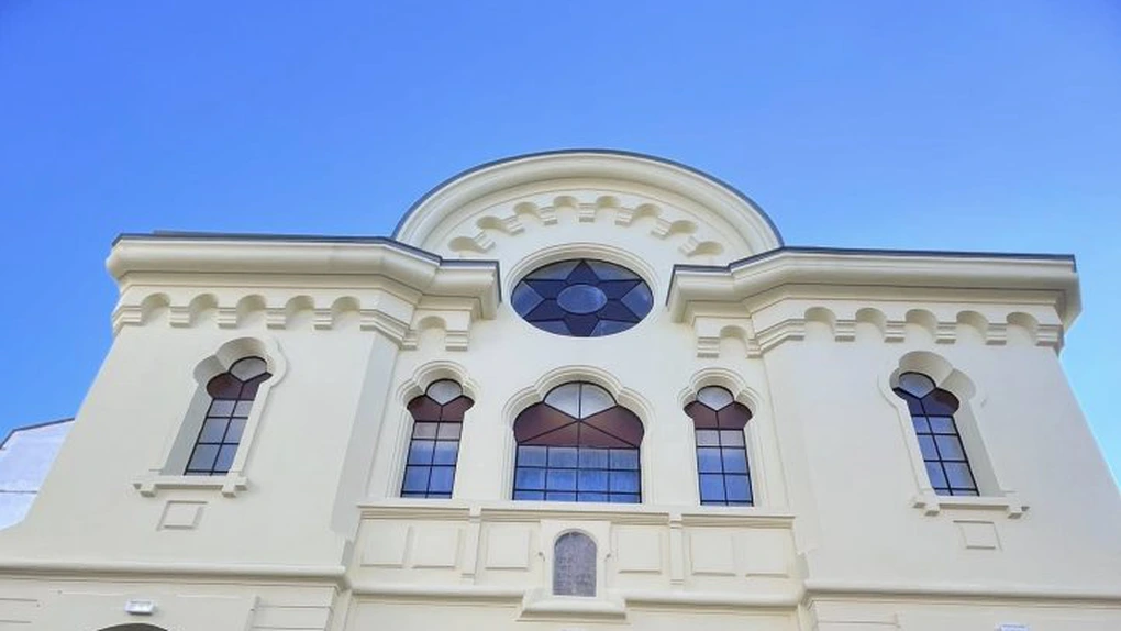 FOTO Sinagoga Mare din Constanța revine în circuitul public, după o investiție a Guvernului de 10 milioane de lei