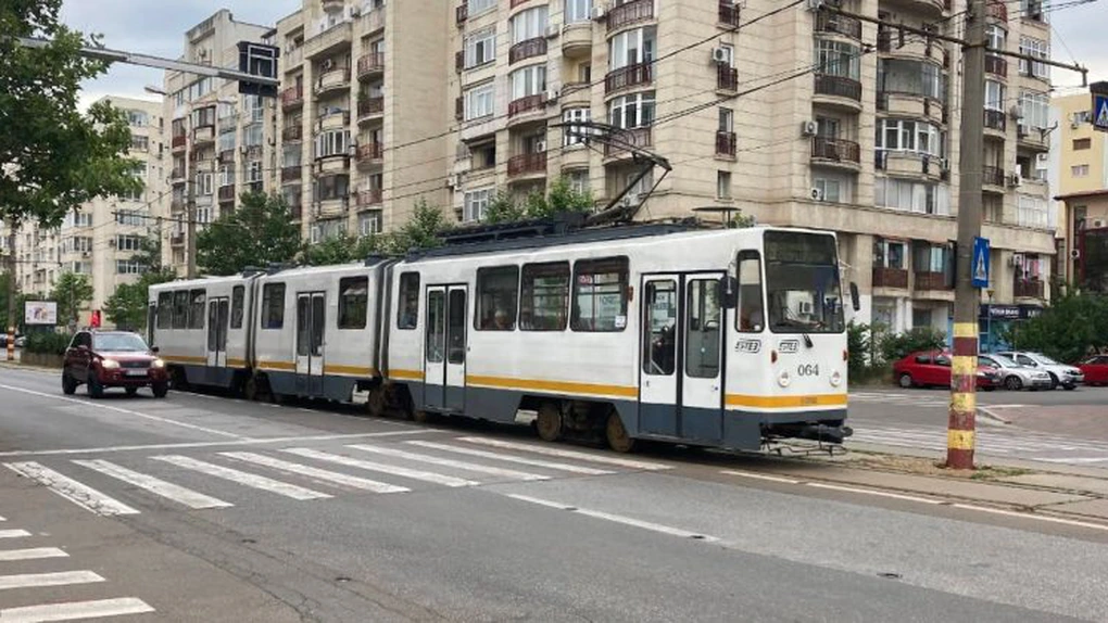 Două linii de tramvai din București vor fi suspendate de luni, pentru lucrări. Ce alte modificări intervin