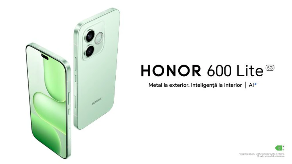 Honor lansează în România telefonul Honor 600 Lite cu buton dedicat pentru cameră
