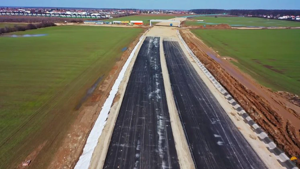 VIDEO Autostrada Bucureștiului A0: Lotul 1 Nord ar putea fi inaugurat parțial la vară - API