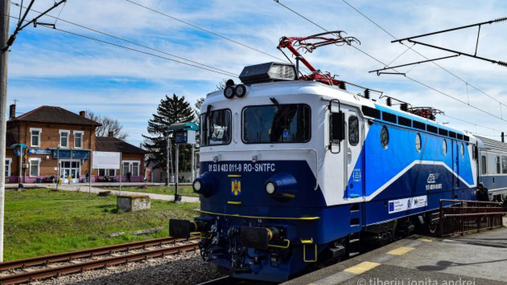 FOTO Încă o locomotivă electrică, modernizată la Brașov prin PNRR, a trecut testele