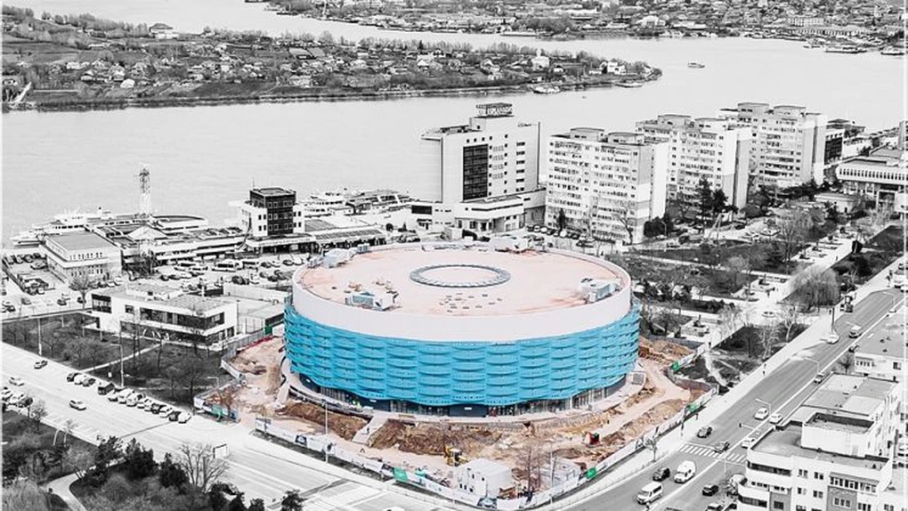 FOTO Cum arată o nouă sală polivalentă din România, realizată 96%