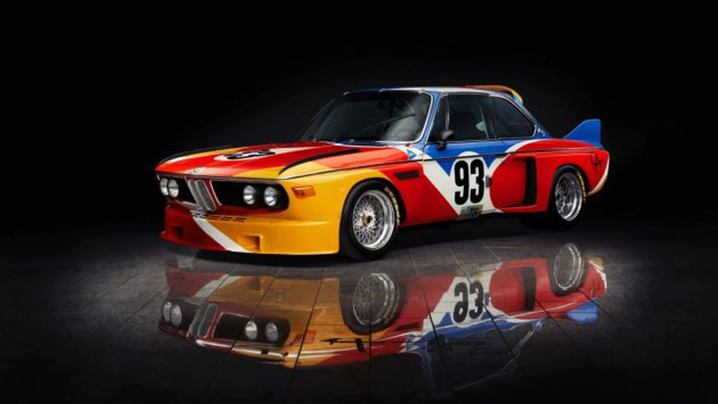 BMW Art Car World Tour, turneul unor spectaculoase mașini de colecție, ajunge și în România