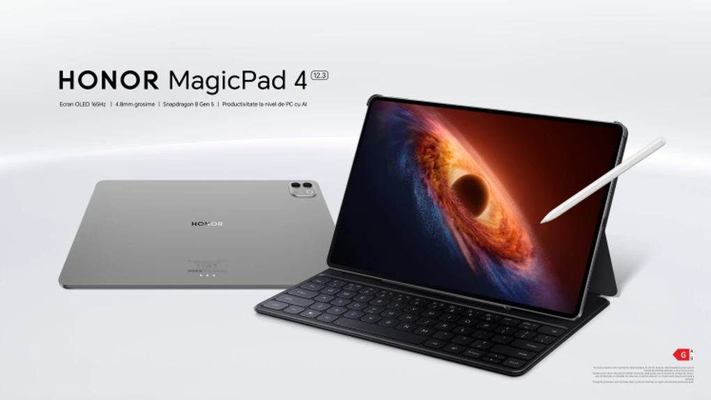 Honor lansează în România MagicPad 4, cea mai subțire tabletă din lume, cu performanță de PC