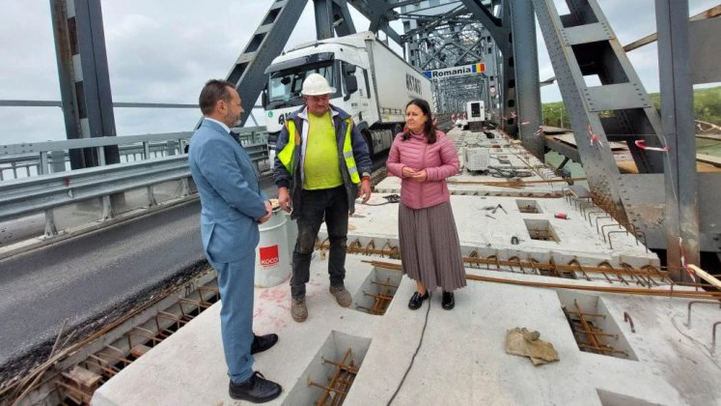 Veste bună pentru toți românii care își fac vacanța în Bulgaria! Podul Giurgiu-Ruse a aproape gata