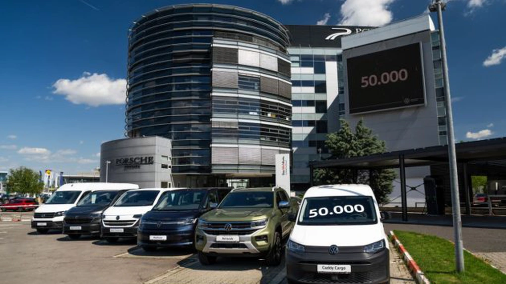 Volkswagen Autovehicule Comerciale a atins borna de 50.000 de vehicule noi livrate în România