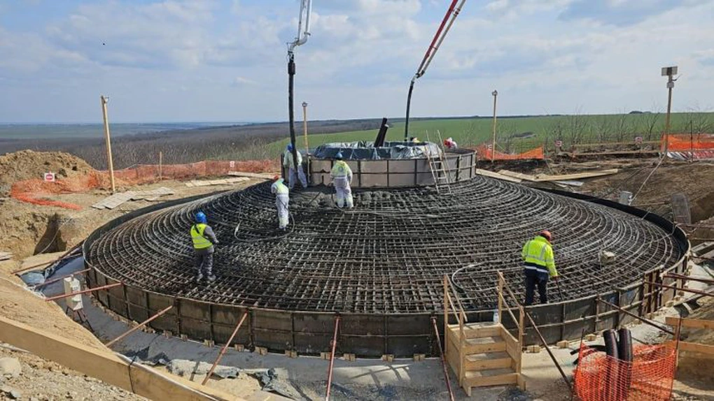 Parcul eolian din Galați de 99 MW dezvoltat de suedezii de la OX2 avansează rapid (FOTO)