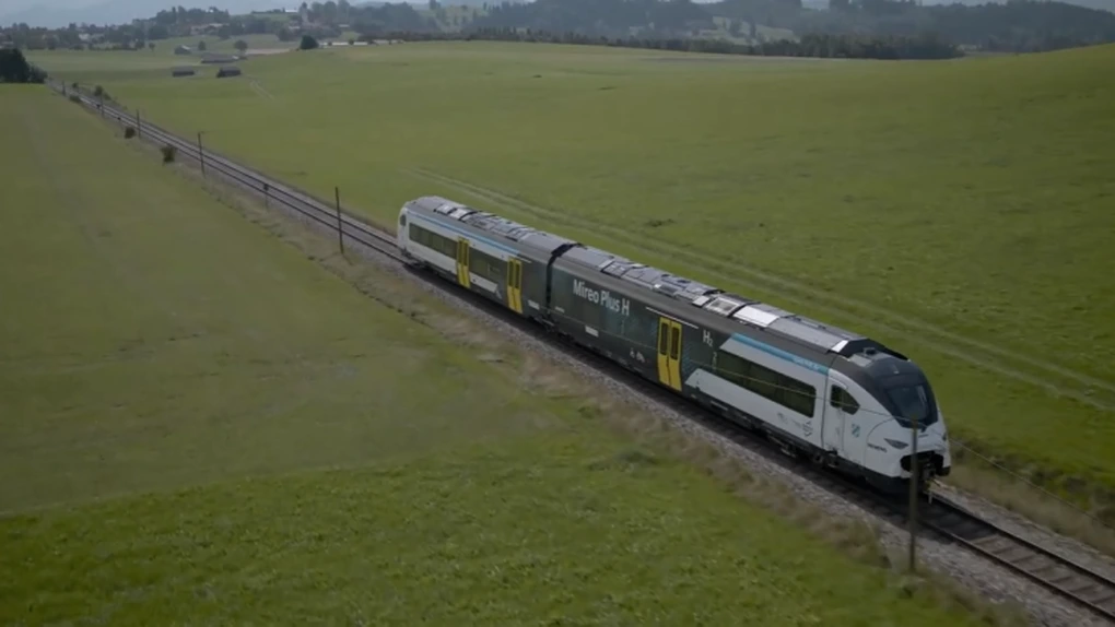 FOTO - VIDEO Cum arată trenurile Siemens pe hidrogen care vor veni în România și pe unde vor circula