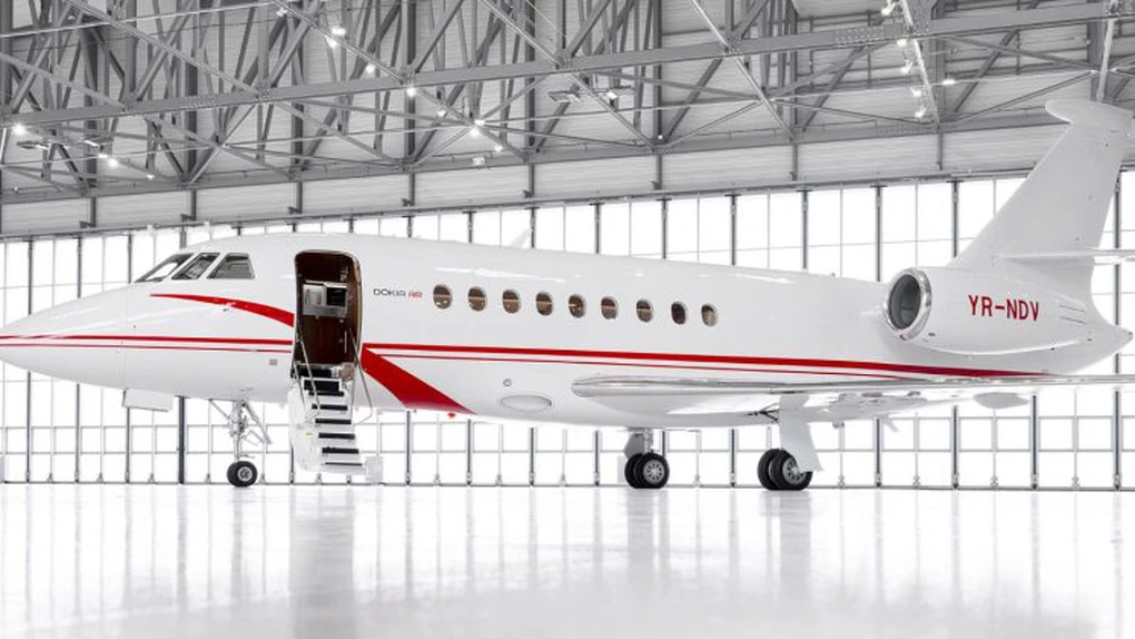 Unul dintre cele mai scumpe avioane private din România a generat 3,4 milioane euro în primul an pentru Dokia Air