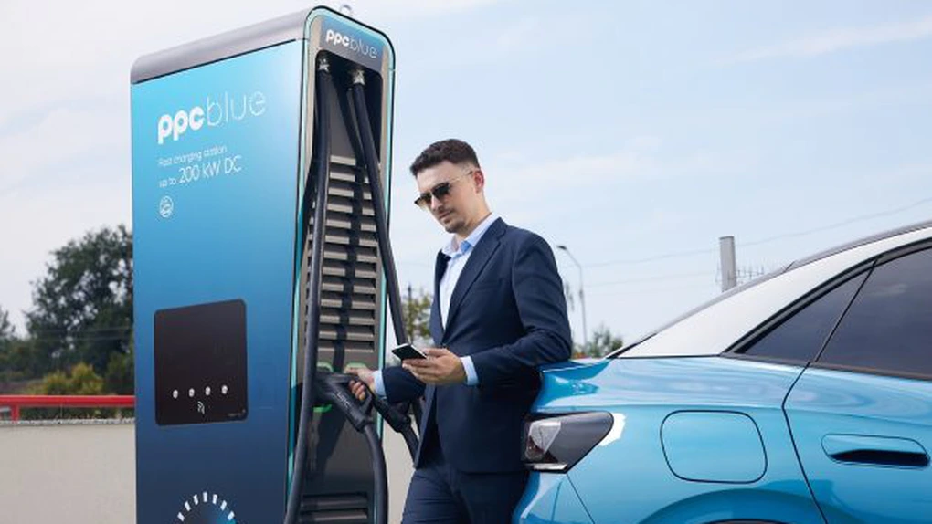 PPC Blue România instalează 7 stații de încărcare ultra-rapide pentru vehicule electrice la Aeroportul Otopeni