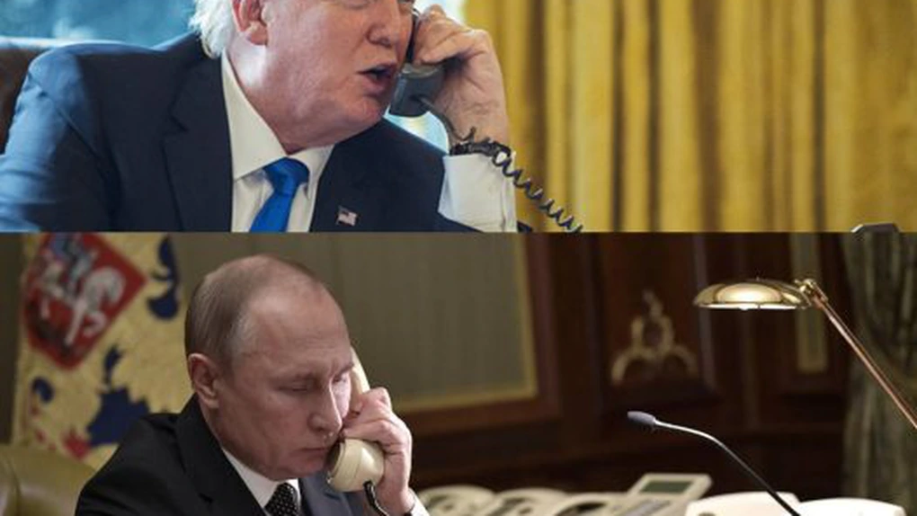 Putin şi Trump au discutat la telefon despre Iran şi Ucraina