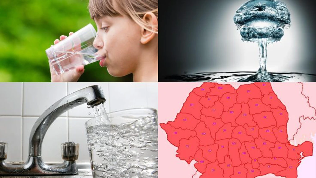 România fără apă potabilă - Care sunt zonele cu cele mai mari probleme (Raport al Guvernului)