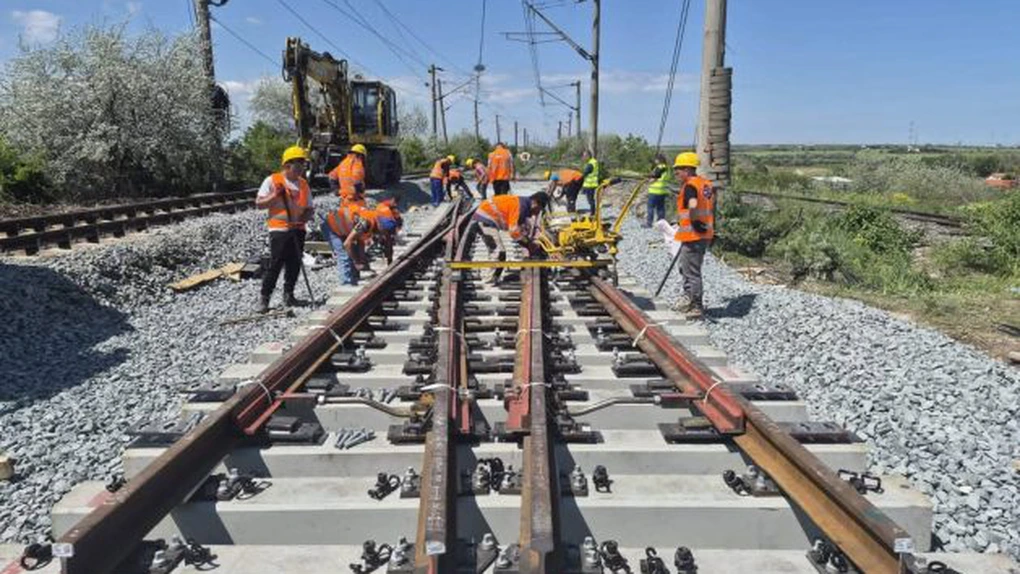 FOTO Portul Constanța: Asocierea Bawi - Swietelsky a început lucrările de modernizare din etapa a II-a, cu 30 de kilometri