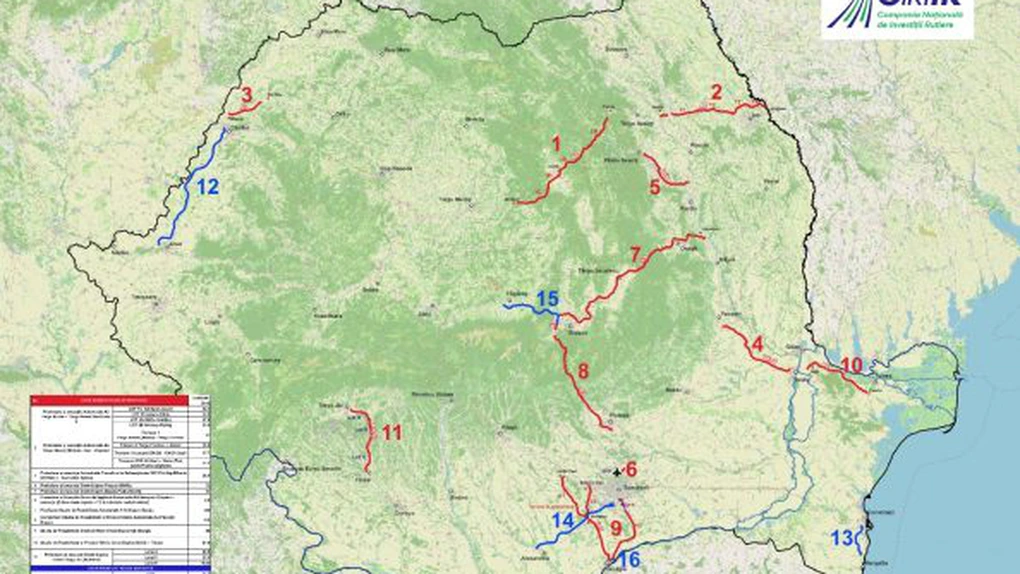 Autostrăzile București - Alexandria și Brașov - Făgăraș, transferate la CNIR împreună cu alte trei proiecte