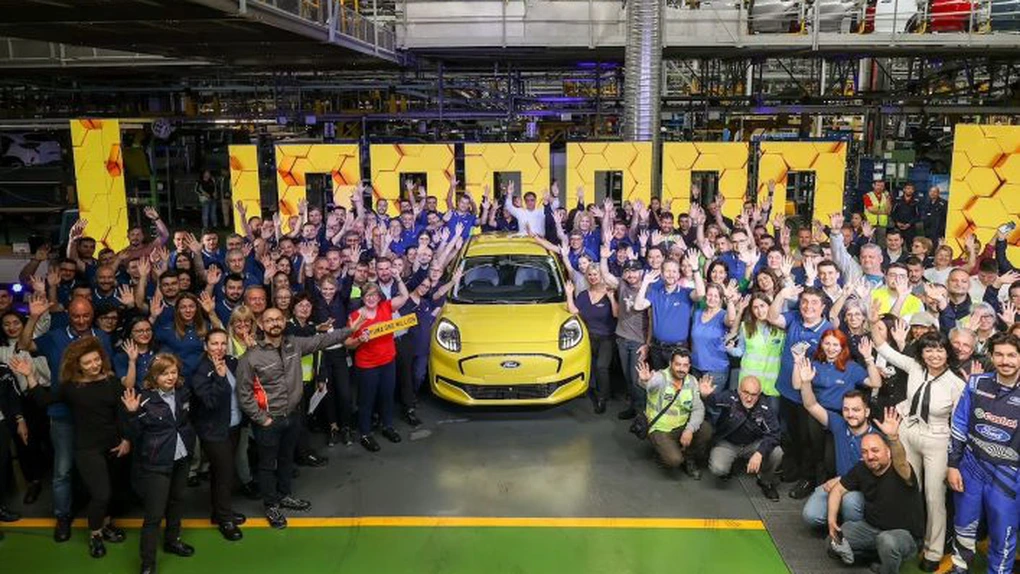 Uzina din Craiova a atins borna istorică de 1.000.000 de vehicule Ford Puma asamblate în România