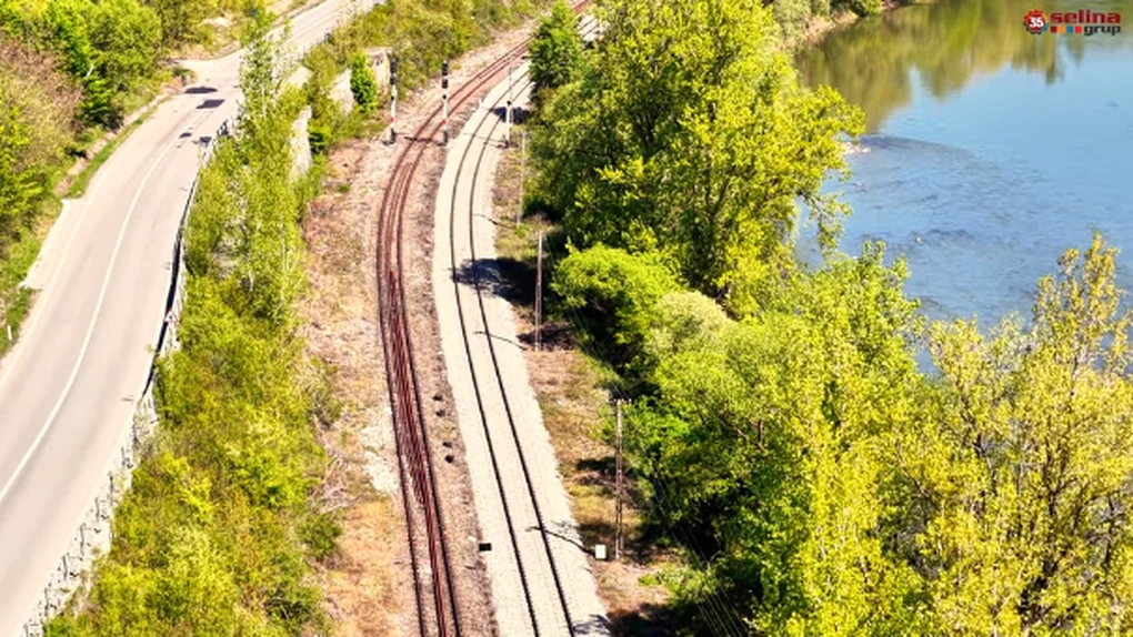 VIDEO Grupul Selina anunță finalizarea lucrărilor la un tronson de 14 kilometri de cale ferată