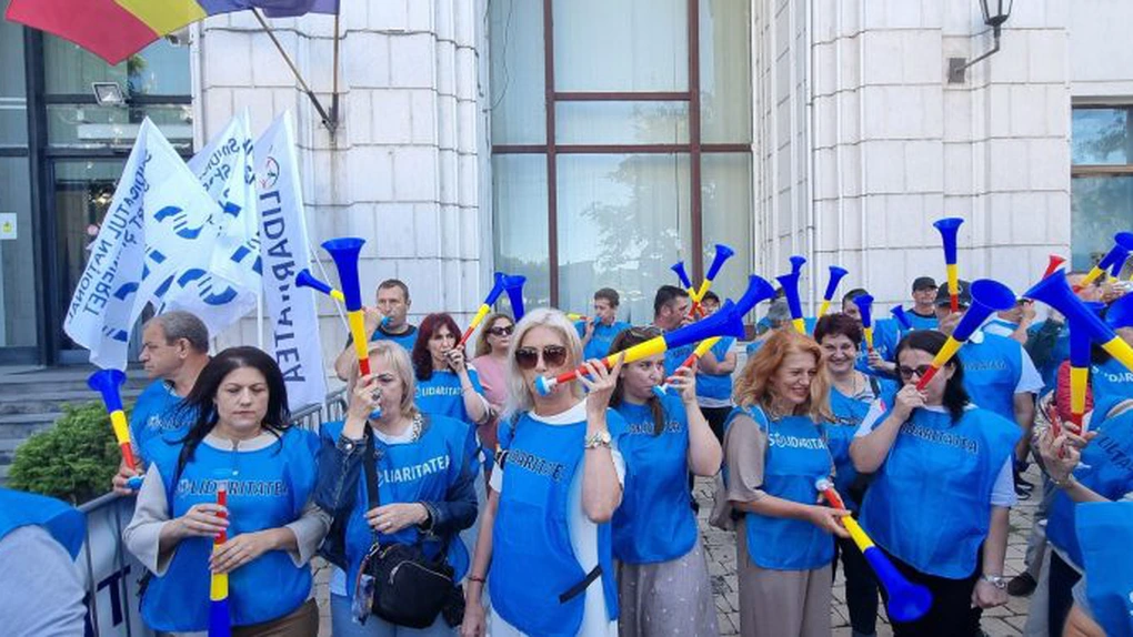 Federația Solidaritatea solicită creșterea cu 50% a coeficienților de salarizare pentru angajații din Ministerul Finanțelor și anunță un protest pentru mâine