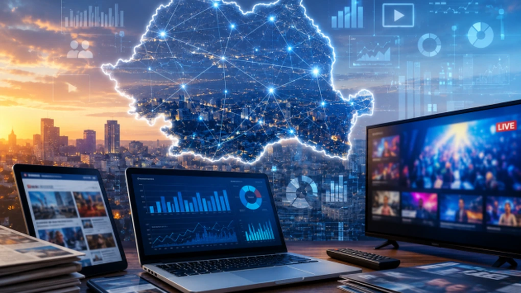 Piața media a crescut la aproape 900 de milioane de euro în 2025. Surpriza din zona radio și veștile proaste din TV