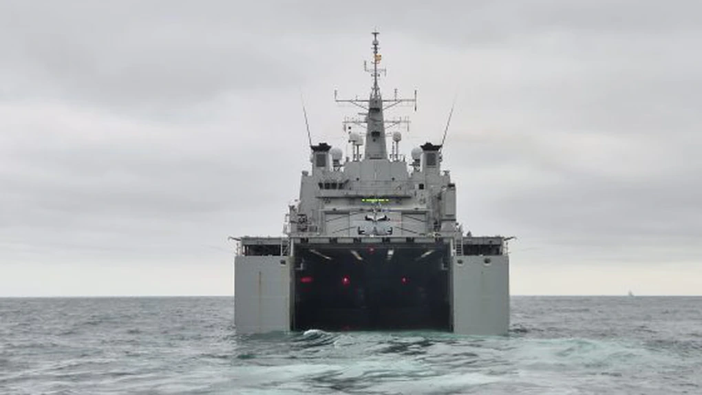 Peste 200 de militari din infanteria marină spaniolă vor ajunge în România pentru o misiune NATO. Nava amfibie 