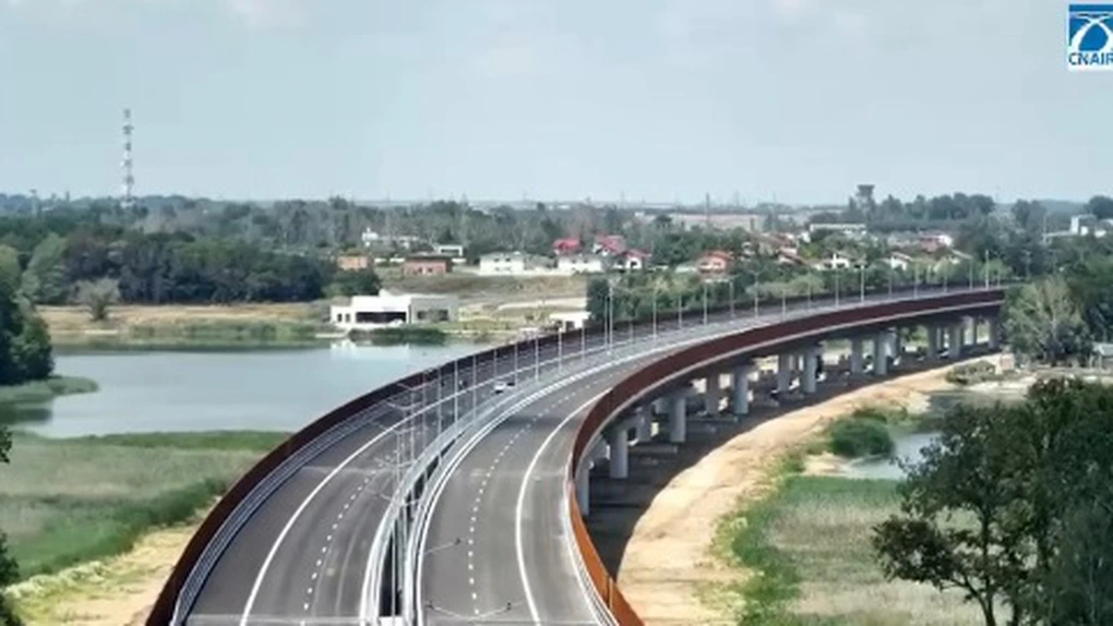 VIDEO Autostrada Bucureștiului A0: Umbrărescu a ajuns la 99% pe lotul Glina - Pantelimon. Când va fi dat în trafic