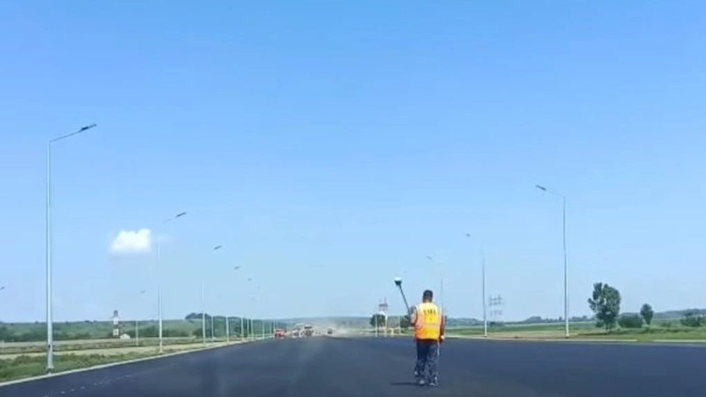 VIDEO Autostrada A7 Bacău - Pașcani: UMB a ajuns la un stadiu de execuție de 48% pe lotul 2