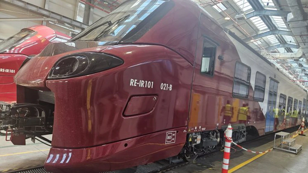 FOTO Al 21-lea tren Alstom pentru România a fost recepționat. Va fi operat de InterRegional Călători
