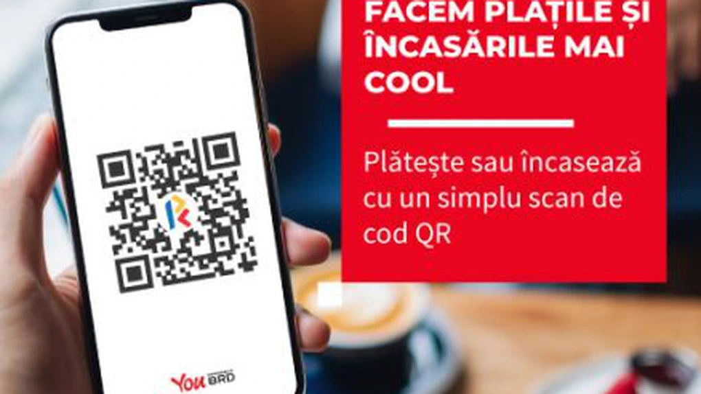 BRD extinde funcționalitățile RoPay. Plăți pe net prin scanare de cod QR. Plățile prin RoPay sunt necomisionate