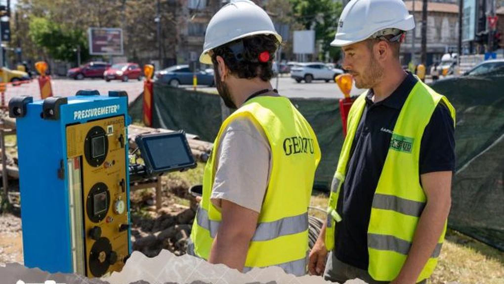 FOTO Metrou Gara de Nord - Gara Progresul: Metoda nouă folosită din cinci în cinci metri la investigațiile geotehnice pentru extinderea Magistralei 4