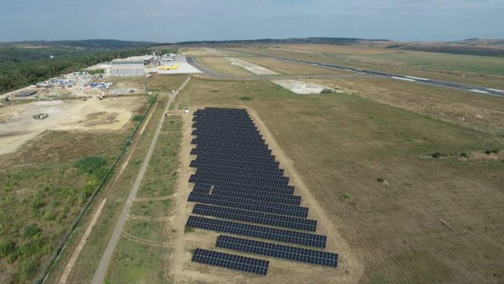 Nou parc fotovoltaic cu stocare la Aeroportul Iași. Contract câștigat de STRABAG