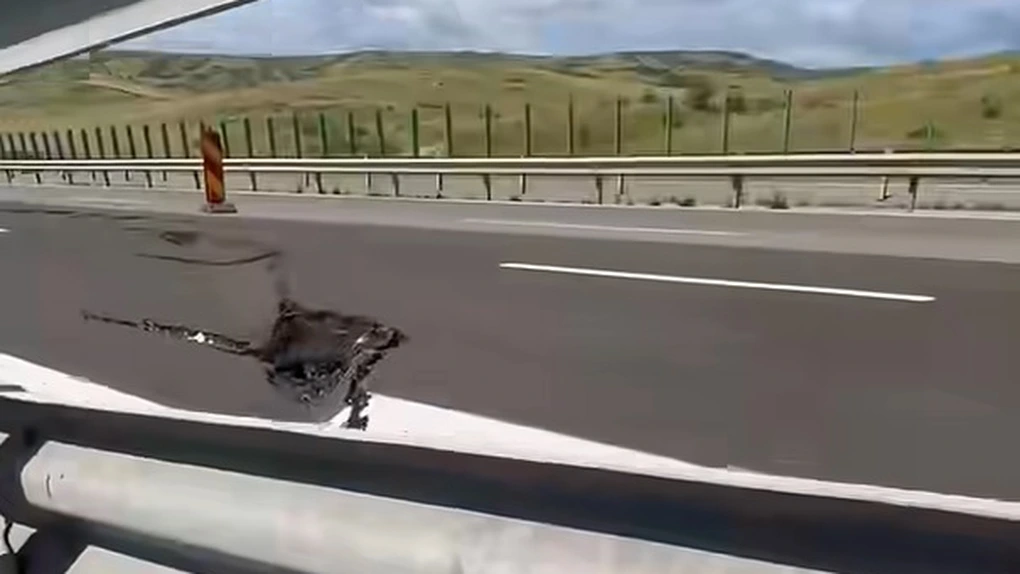 Surparea de pe Autostrada A10 Sebeș - Turda: CNAIR ar putea da în judecată Porr Construct pentru recuperarea banilor de reparații