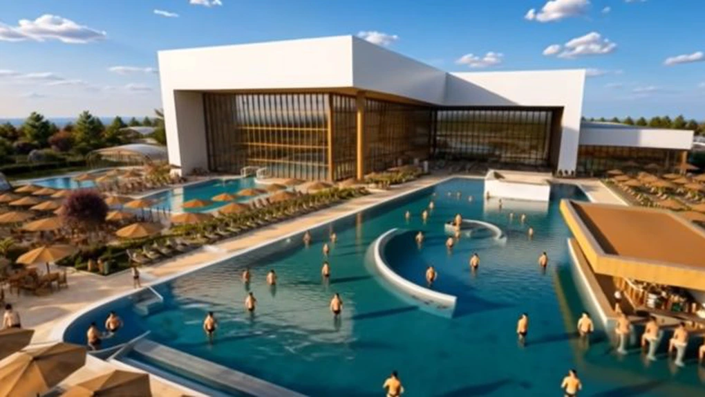 VIDEO Cel mai mare aquapark din Banat se construiește la granița cu Ungaria, o investiție de 40 de milioane de euro