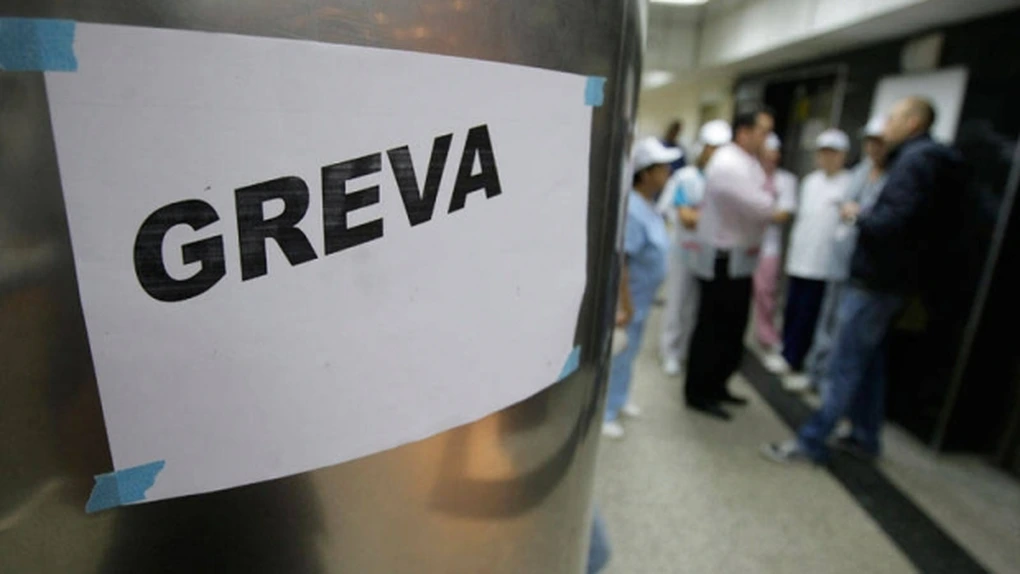 Grevă de avertisment în Sănătate; principala nemulţumire - legea salarizării. Urmează greva generală