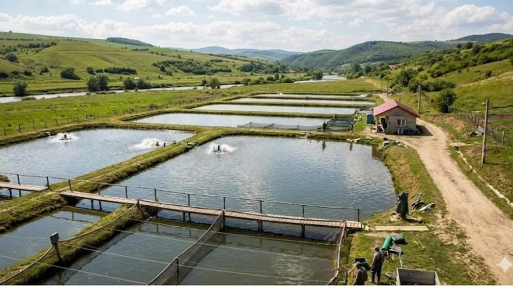 14 milioane de euro bani de la UE pentru fermele de acvacultură românești. Se dau 174 de euro pe ha pe an 