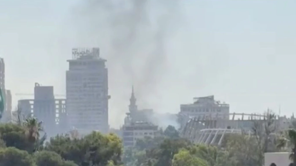 VIDEO - Două bombe au explodat în timpul vizitei lui Macron în Damasc, Siria