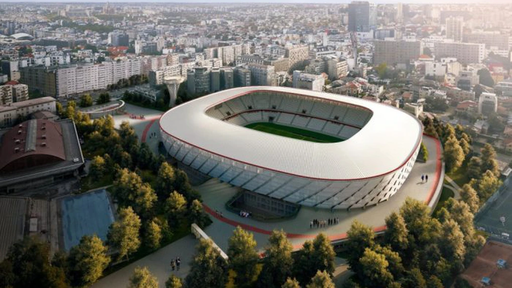 Undă verde pentru un proiect spectaculos: A fost emisă autorizația de construire pentru turnul cu heliport de la noul Stadion Dinamo
