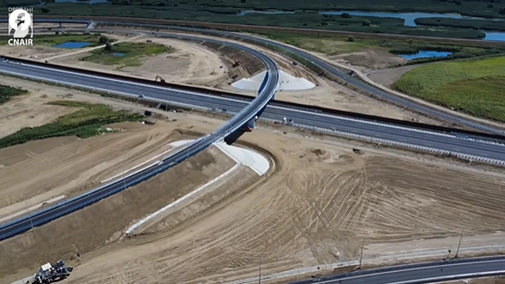 Autostrada Moldovei A7: Nodul rutier Bacău-Sud, gata de racordarea cu Centura Bacău