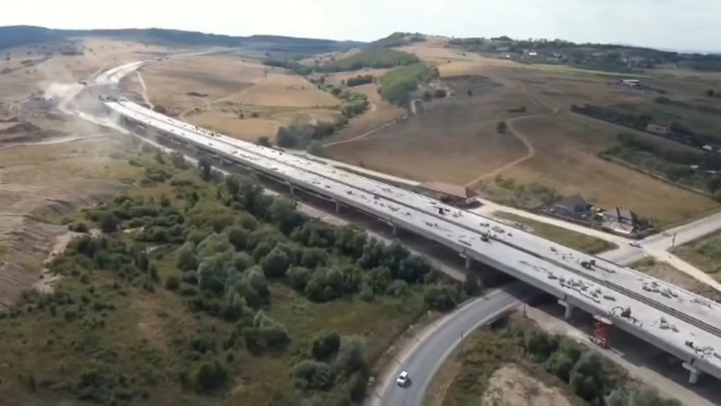 VIDEO Autostrada Transilvania: Care mai este stadiul lucrărilor la mega-viaductele de 3,2 kilometri