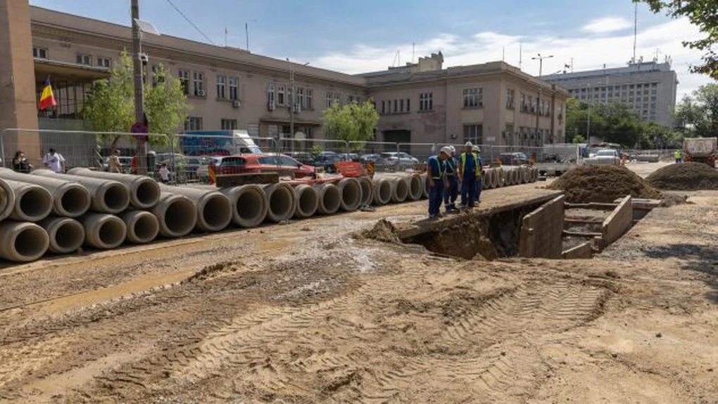 FOTO - O zonă super-centrală din Bucureşti intră în reparaţii. Ce se întâmplă în una dintre cele mai aglomerate cartiere din Capitală - Anunțul primarului Ciucu