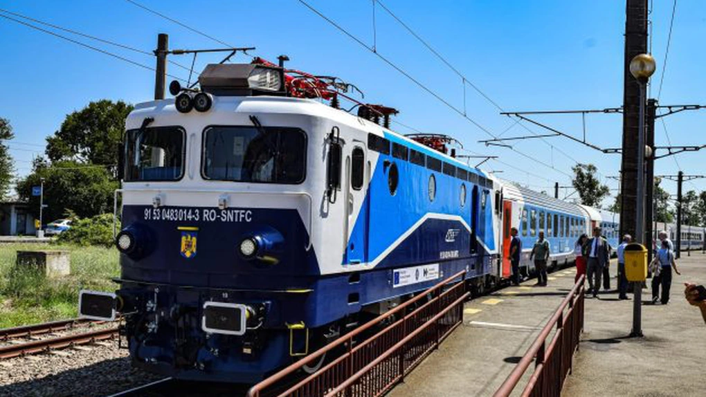 FOTO Ultima locomotivă electrică modernizată la Brașov prin PNRR este gata de drum
