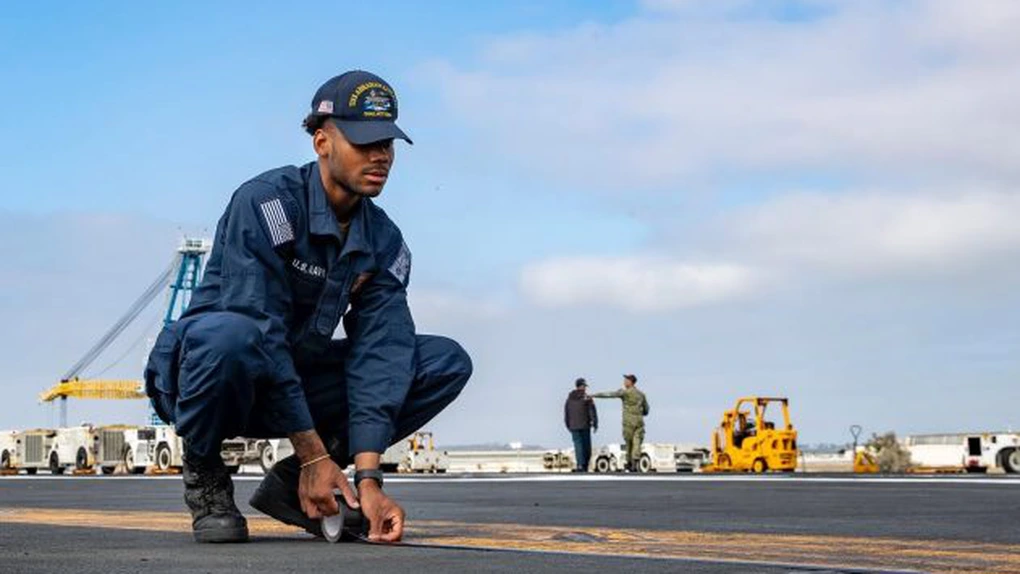 Portavionul american USS George Washington a sosit în Orientul Mijlociu