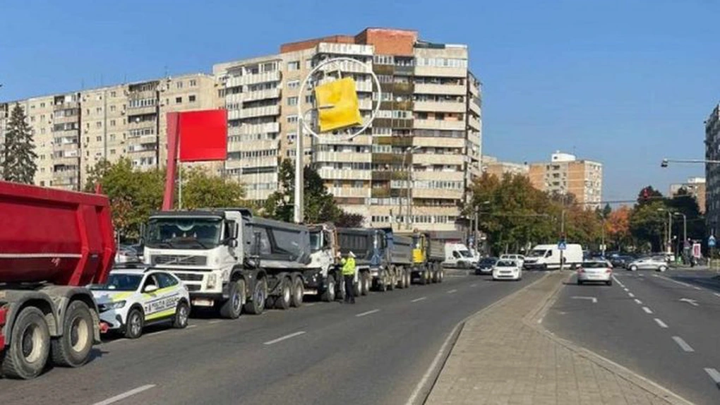 CGMB a aprobat extinderea taxării pentru camioane pe tot teritoriul Bucureștiului
