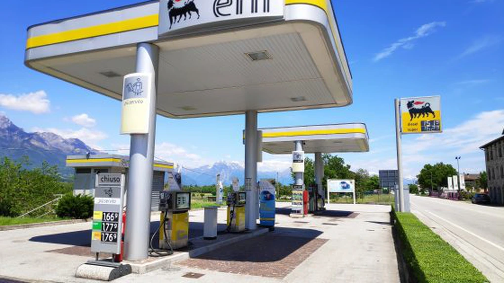 Eni plafonează din solidaritate prețurile la benzina și motorina vândute în Italia