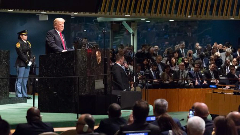 Trump le-a cerut, în discursul său la ONU, statelor membre CPI să se retragă din această instituție. Președintele american a anunțat că SUA vor construi două baze militare mari în Groenlanda