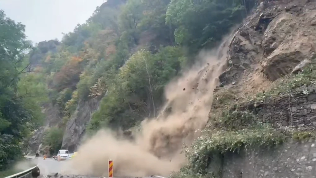 VIDEO Lucrările la DN7, Valea Oltului, realizate 84%. Când vor fi gata