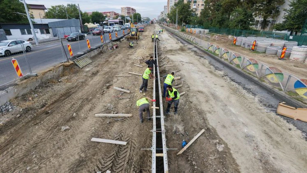 FOTO Prelungirea Ghencea: Care mai este stadiul lucrărilor pe cele patru tronsoane unde sunt mobilizați 140 de muncitori