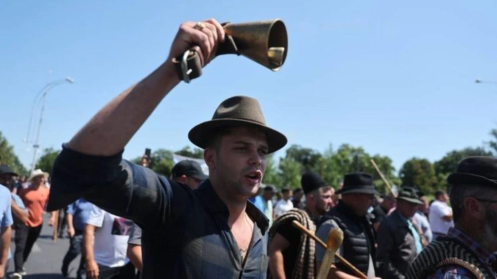Protest mare la Guvern. Ce vor ciobanii